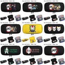 Demon Slayer anime canvas pen case pencil bag