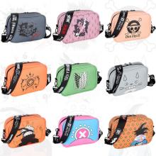 Demon Slayer Totoro One Piece Dragon Ball anime PU satchel shoulder bag