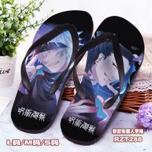 Jujutsu Kaisen anime flip-flops shoes slippers a pair