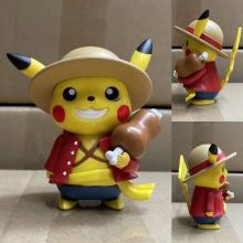 One Piece Pikachu cos Luffy anime figure(OPP bag)