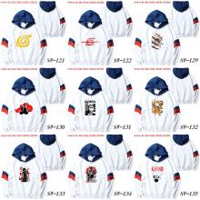 Naruto anime cotton thin harajuku sweatshirt hoodies clothes