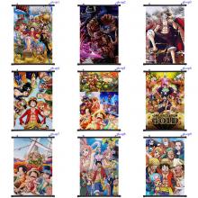 One Piece anime wall scroll