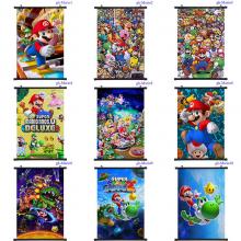 Super Mario anime wall scroll