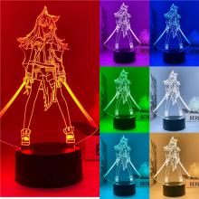 Arknights game  3D 7 Color Lamp Touch Lampe Nightl...