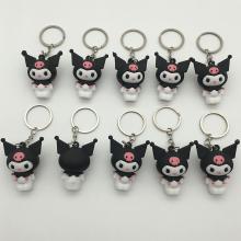 5CM Kuromi anime key chains set(10pcs a set)