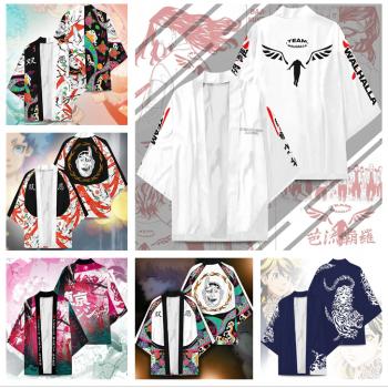 Tokyo Revengers anime kimono cloak mantle hoodie