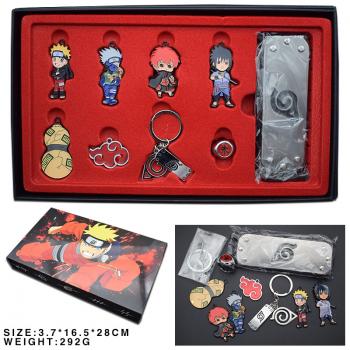 Naruto anime key chains a set