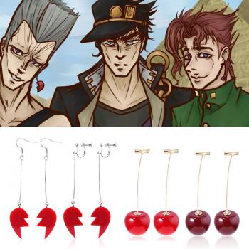 JoJo's Bizarre Adventure anime earrings a pair(OPP bag)