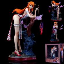 One Piece Nami cheongsam anime figure