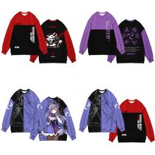 Genshin Impact game round-neck sweater hoodie