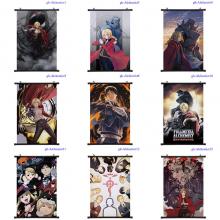 Fullmetal Alchemist anime wall scroll