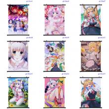 Miss Kobayashi's Dragon Maid anime wall scroll 60*90CM