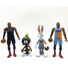 Space Jam James anime figures set(4pcs a set)(OPP ...