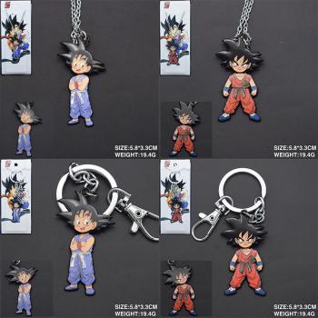 Dragon Ball anime movable key chain/necklace