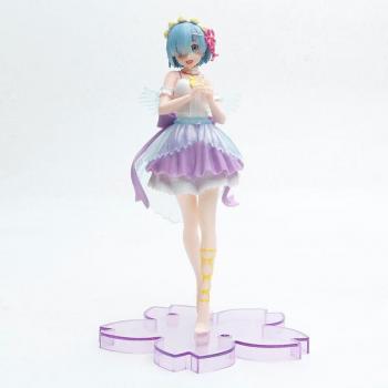 Re:Life in a different world from zero angel rem anime figure(OPP bag)