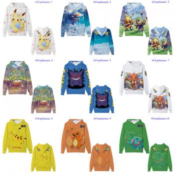 Pokemon anime hoodies sweatshirts cloth