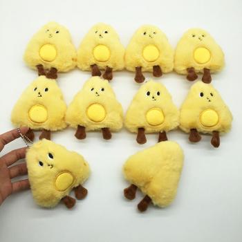 4.8inches Cheese Bread anime plush dolls set(10pcs a set)