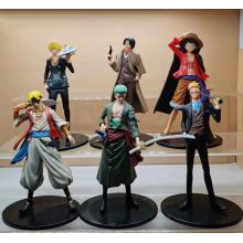 One piece anime figures set(6pcs a set)