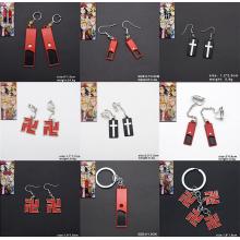 Tokyo Revengers anime key chain/necklace/earings