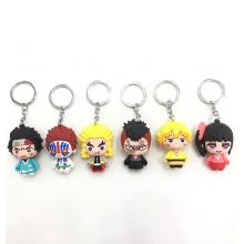 Demon Slayer anime figure doll key chains