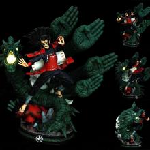 Naruto Senju Hashirama anime big figure(can lighting)