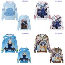 Tensei shitari slime anime hoodies sweatshirts clo...