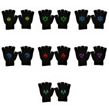 Genshin Impact game fingerless gloves a pair