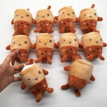 4.8inches Milk Tea Boba anime plush dolls set(10pc...