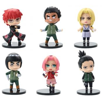 Naruto anime figures set(6pcs a set)