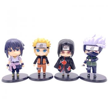 Naruto anime figures set(4pcs a set)(OPP bag)