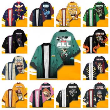 My Hero Academia anime kimono cloak mantle hoodie