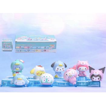 Melody Hello Kitty anime figures set(8pcs a set)