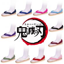 Demon Slayer anime cosplay slippers shoes+socks