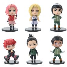 Naruto anime figures set(6pcs a set)