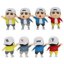 Crayon Shin-chan anime figures set(4pcs a set)(OPP bag)