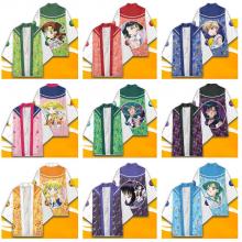 Sailor Moon anime kimono cloak mantle hoodie