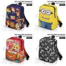 Mickey Mouse Cars anime full color mini backpack b...