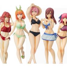 The Quintessential Quintuplets anime figures set(5pcs a set)