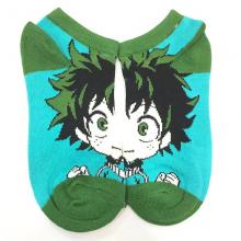 My Hero Academia anime short cotton socks a pair