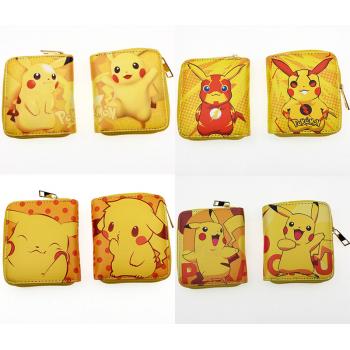 Pokemon anime short zipper wallet