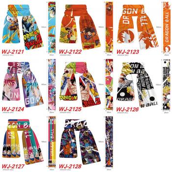 Dragon Ball anime wrap scarf