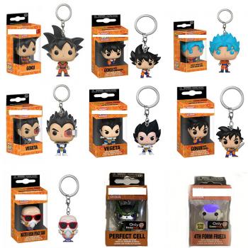 Funko-POP Dragon Ball figure doll key chain