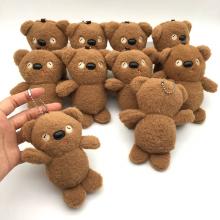 5inches Ted plush dolls set(10pcs a set)