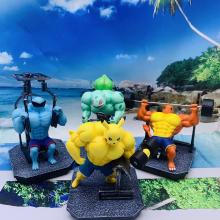 Pokemon Pikachu Squirtle Bulbasaur Charmander muscle figure