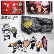 Jujutsu Kaisen anime key chains a set