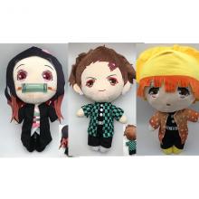 18inches Demon Slayer Kamado Nezuko Tanjirou Agatsuma Zenitsu plush doll