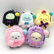 2.4inches Sumikko Gurashi anime plush dolls set(5p...