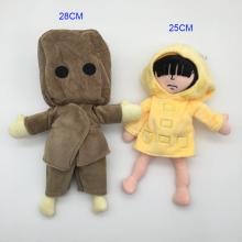 10inche Little Nightmares game plush dolls set(2pc...