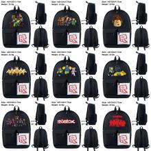 ROBLOX game nylon backpack bag