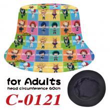 My Hero Academia anime bucket hat fisherman beach cap